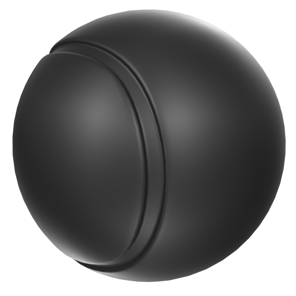 Tennisball isolated on transparent png