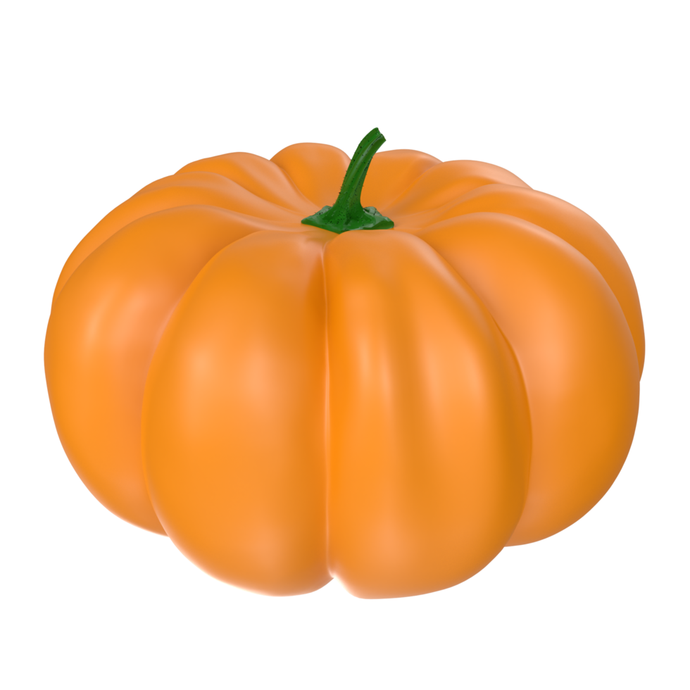 Pumpkin isolated on transparent png