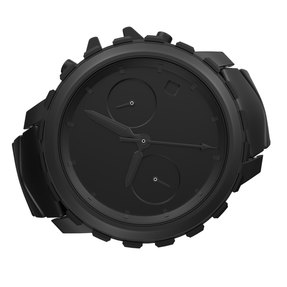 Watch isolated on transparent png