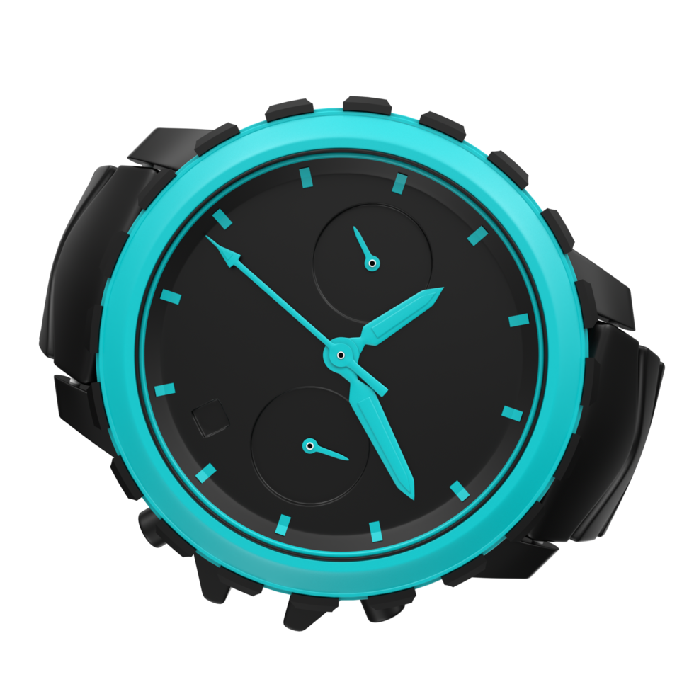 Watch isolated on transparent png