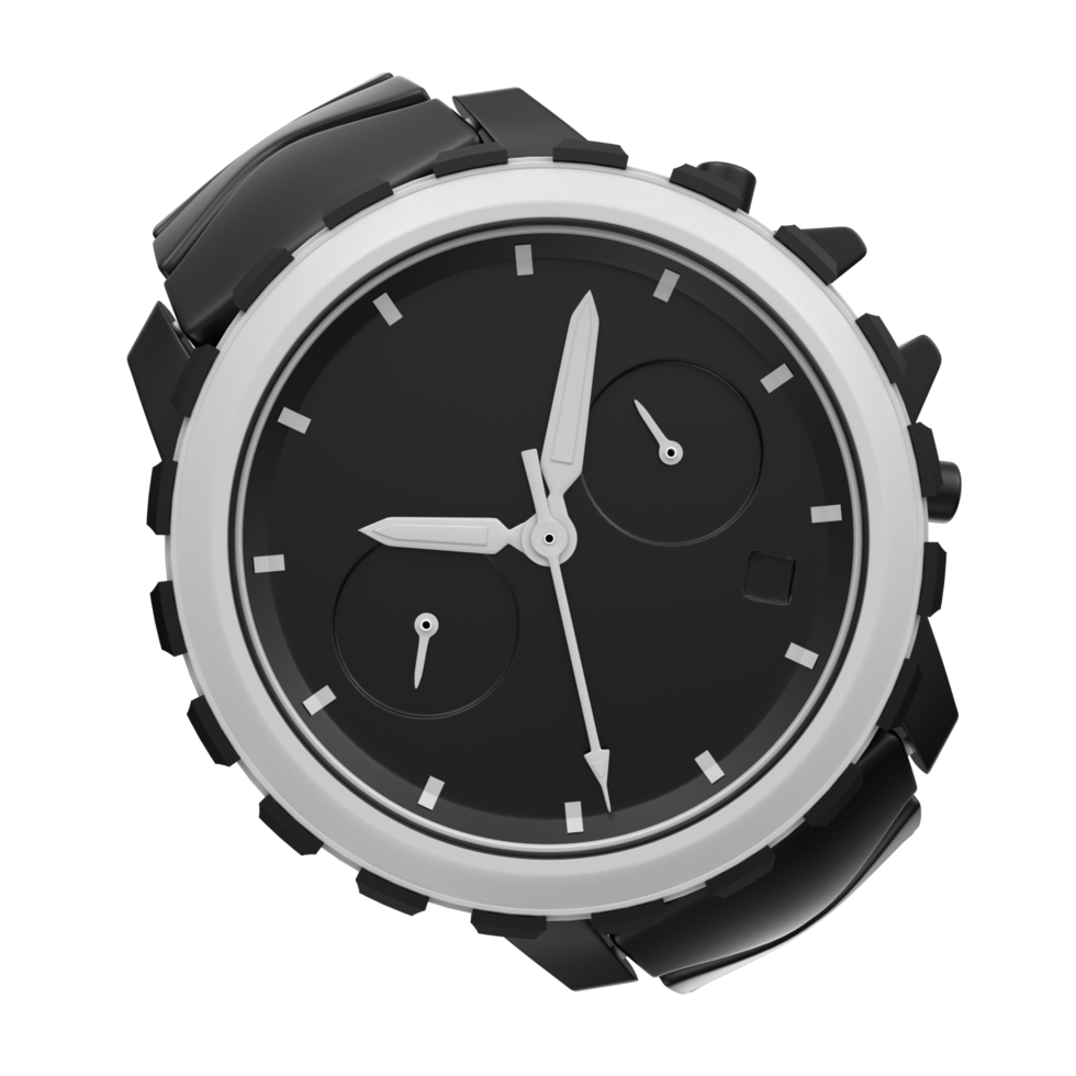Watch isolated on transparent png
