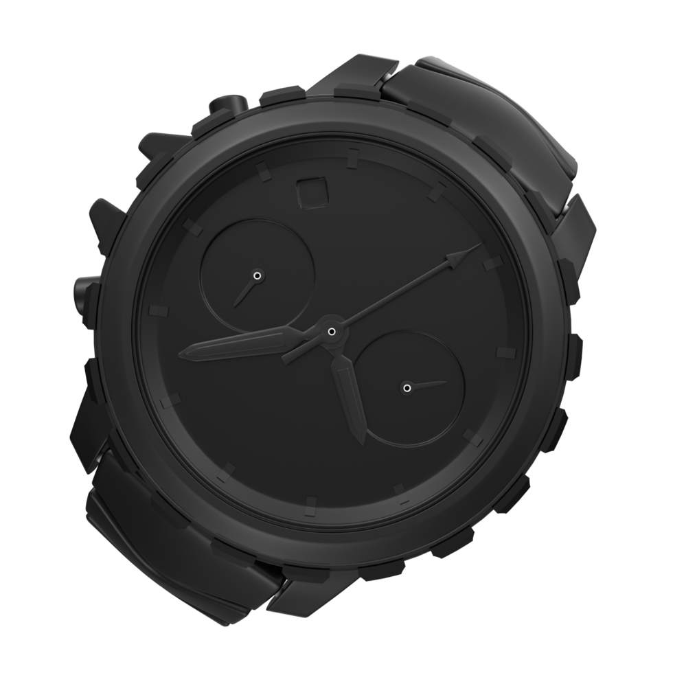 Watch isolated on transparent png