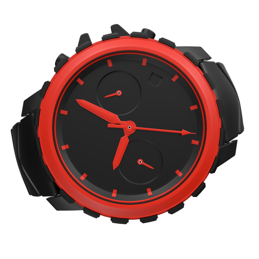 Watch isolated on transparent png