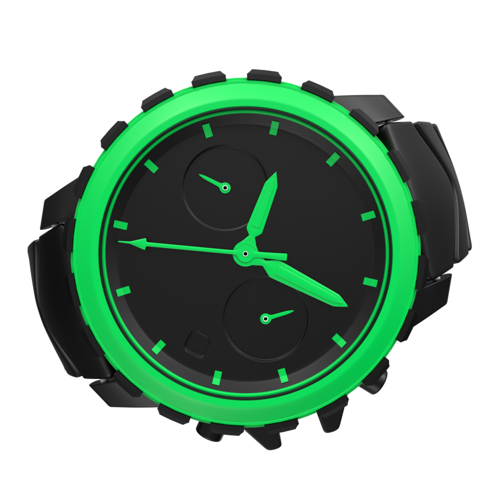 Watch isolated on transparent png