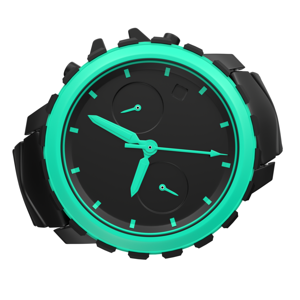 Watch isolated on transparent png
