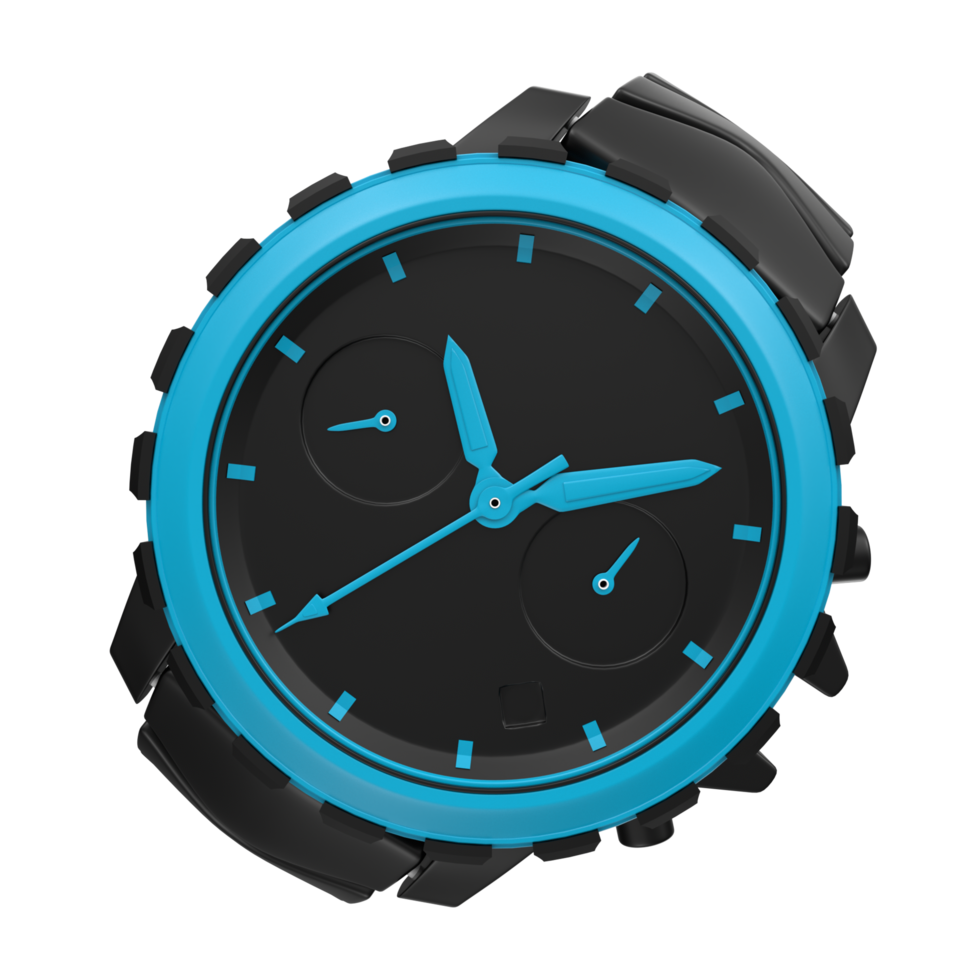 Watch isolated on transparent png