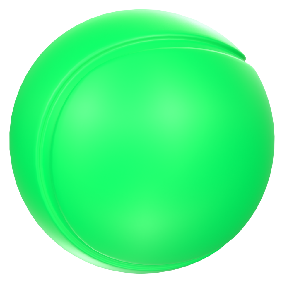 Tennisball isolated on transparent png