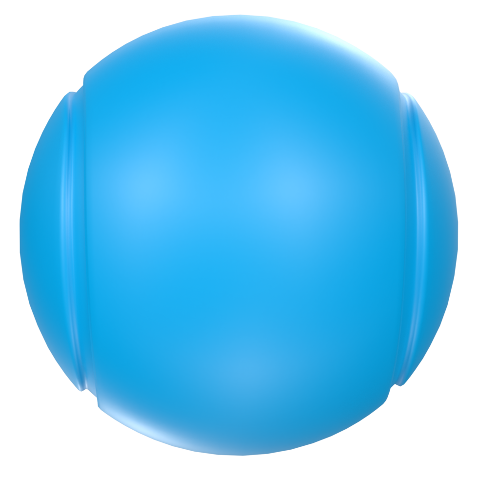 Tennisball isolated on transparent png