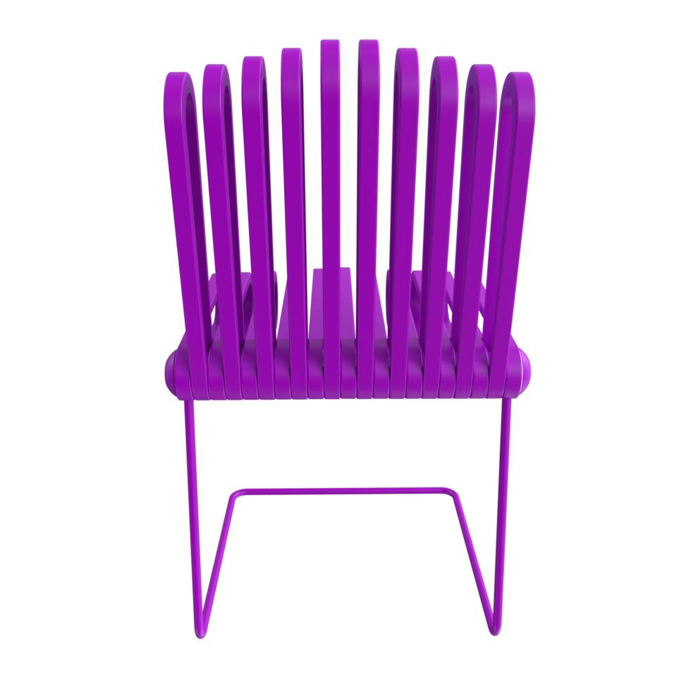 chaise isolé sur transparent png