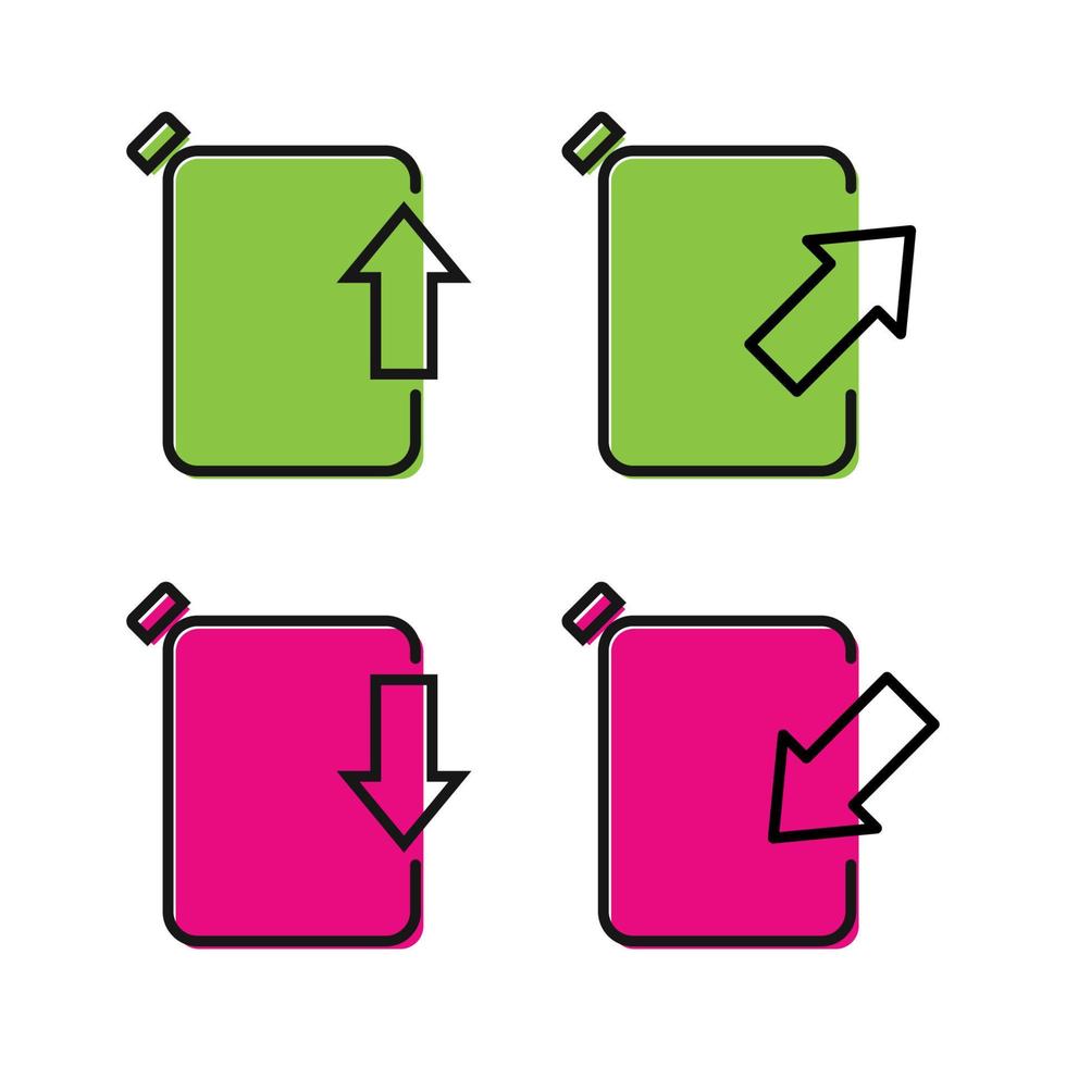 Fuel icon with arrows up or down. Diesel business concept vector