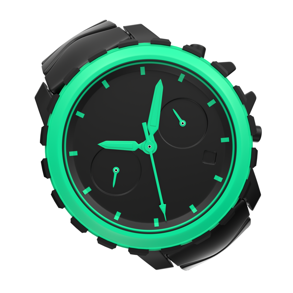Watch isolated on transparent png
