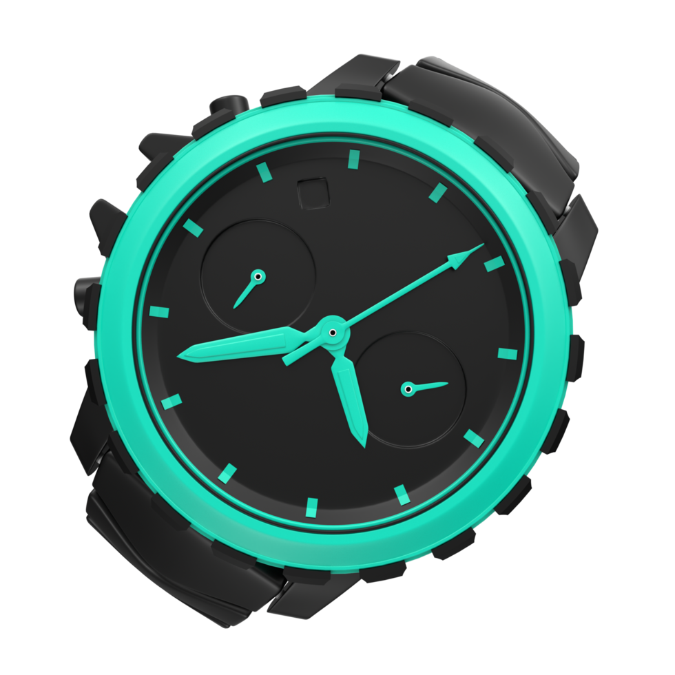 Watch isolated on transparent png