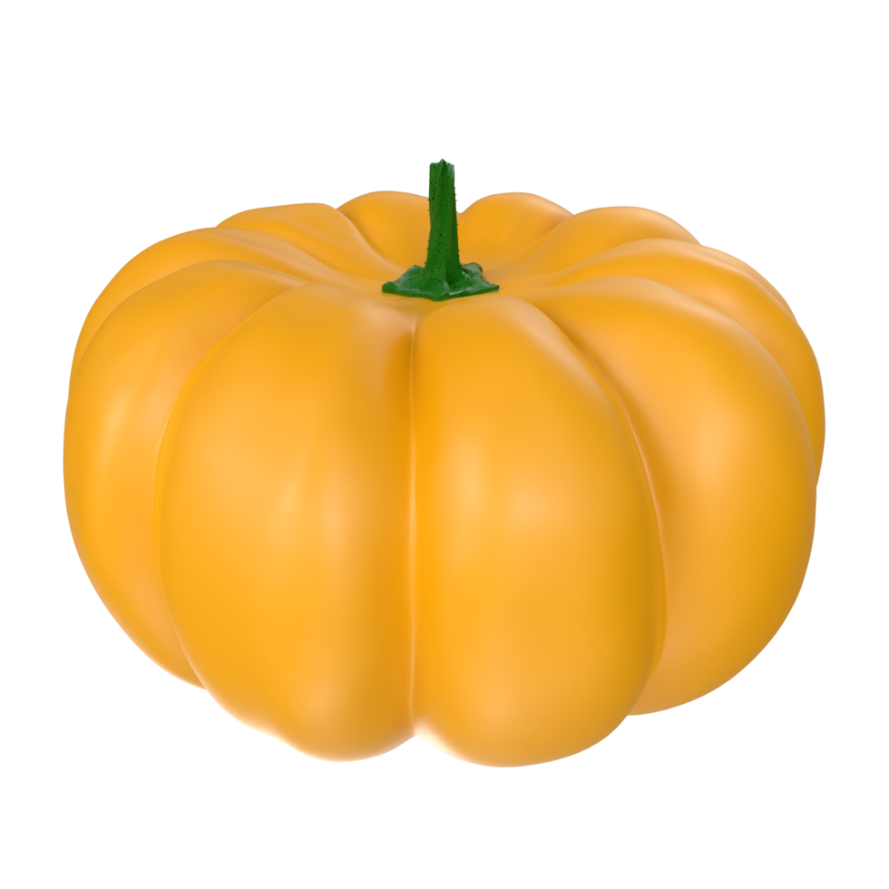 Pumpkin isolated on transparent png