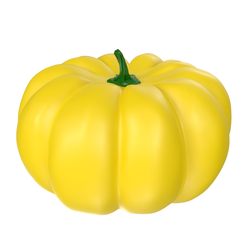 Pumpkin isolated on transparent png