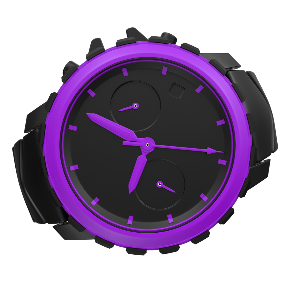 Watch isolated on transparent png