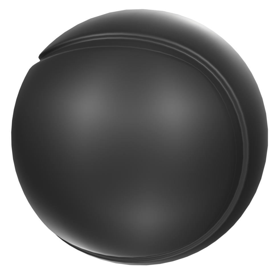 Tennisball isolated on transparent png