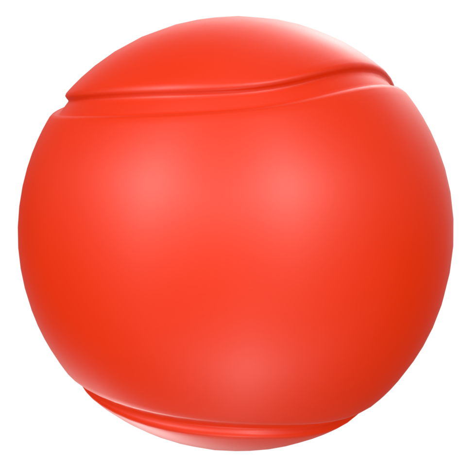 Tennisball isolated on transparent png