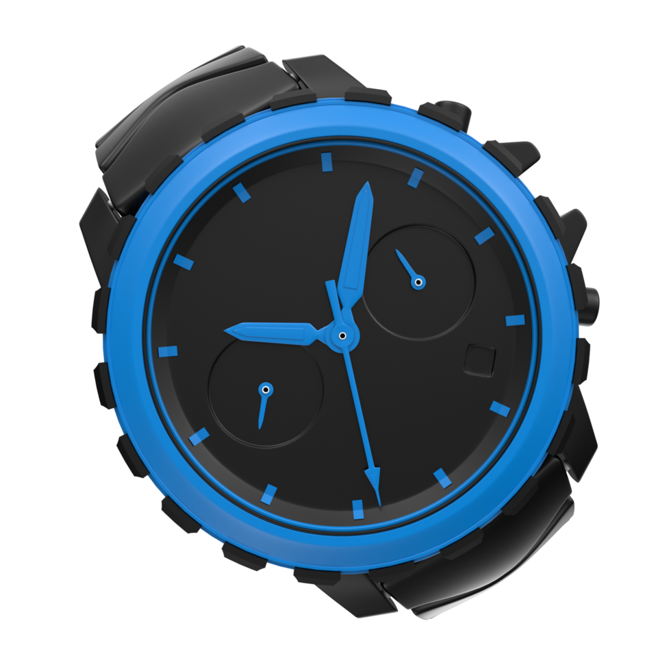 Watch isolated on transparent png