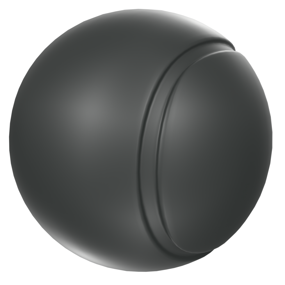 Tennisball isolated on transparent png