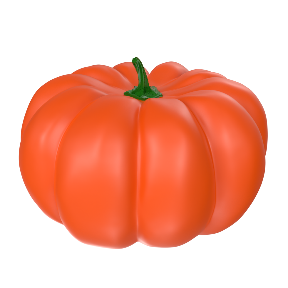 Pumpkin isolated on transparent png