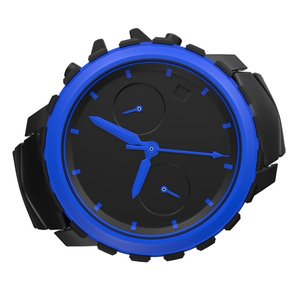 Watch isolated on transparent png
