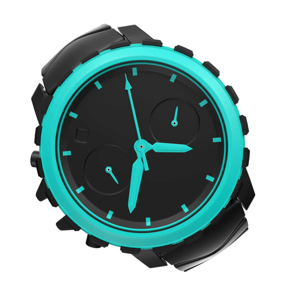 Watch isolated on transparent png