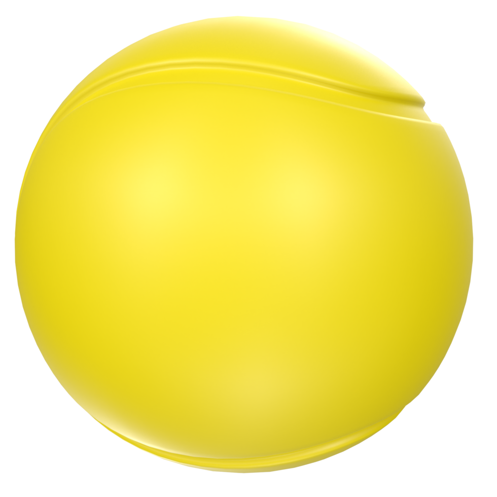 bola de tênis isolado em transparente png