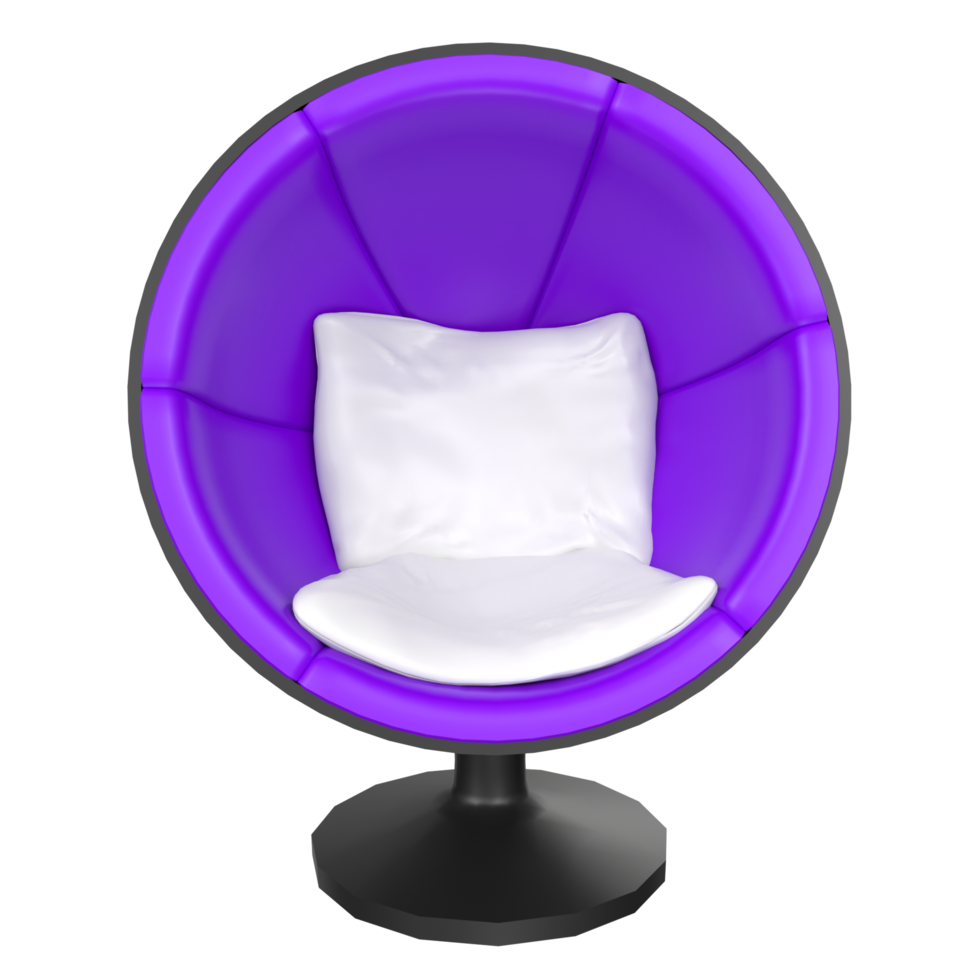 Chair isolated on transparent png