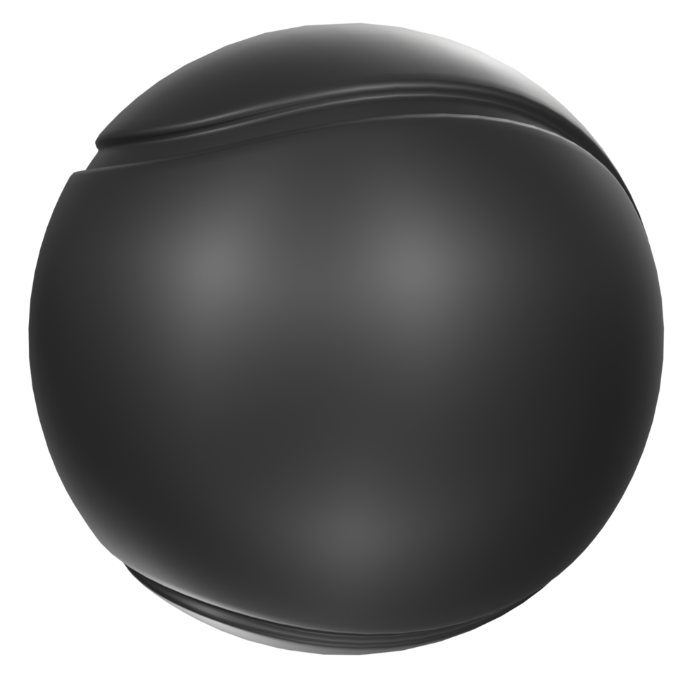 Tennisball isolated on transparent png