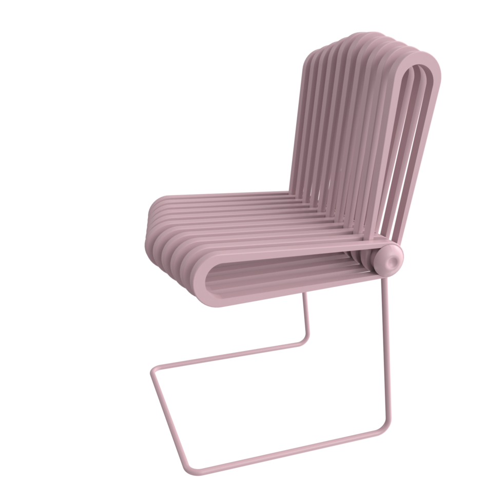 chaise isolé sur transparent png