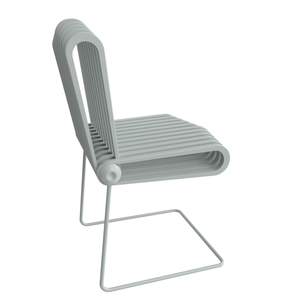 chaise isolé sur transparent png