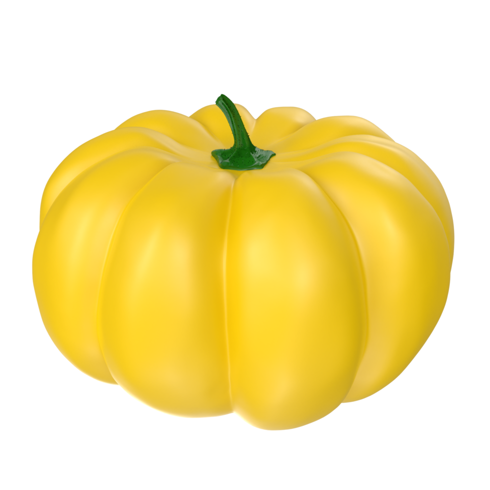 Pumpkin isolated on transparent png