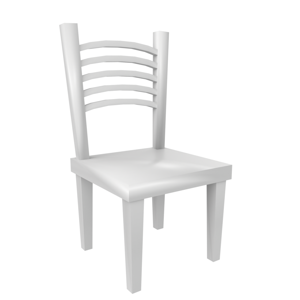 Chair isolated on transparent png