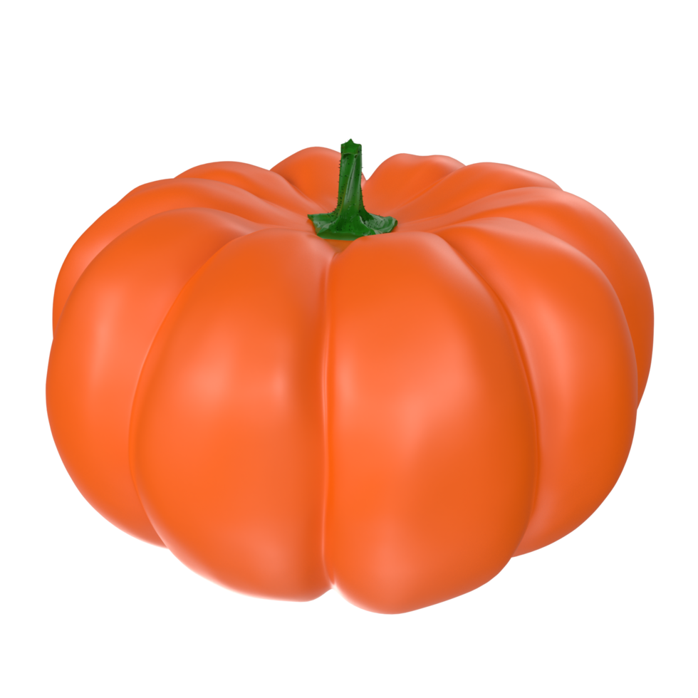 Pumpkin isolated on transparent png