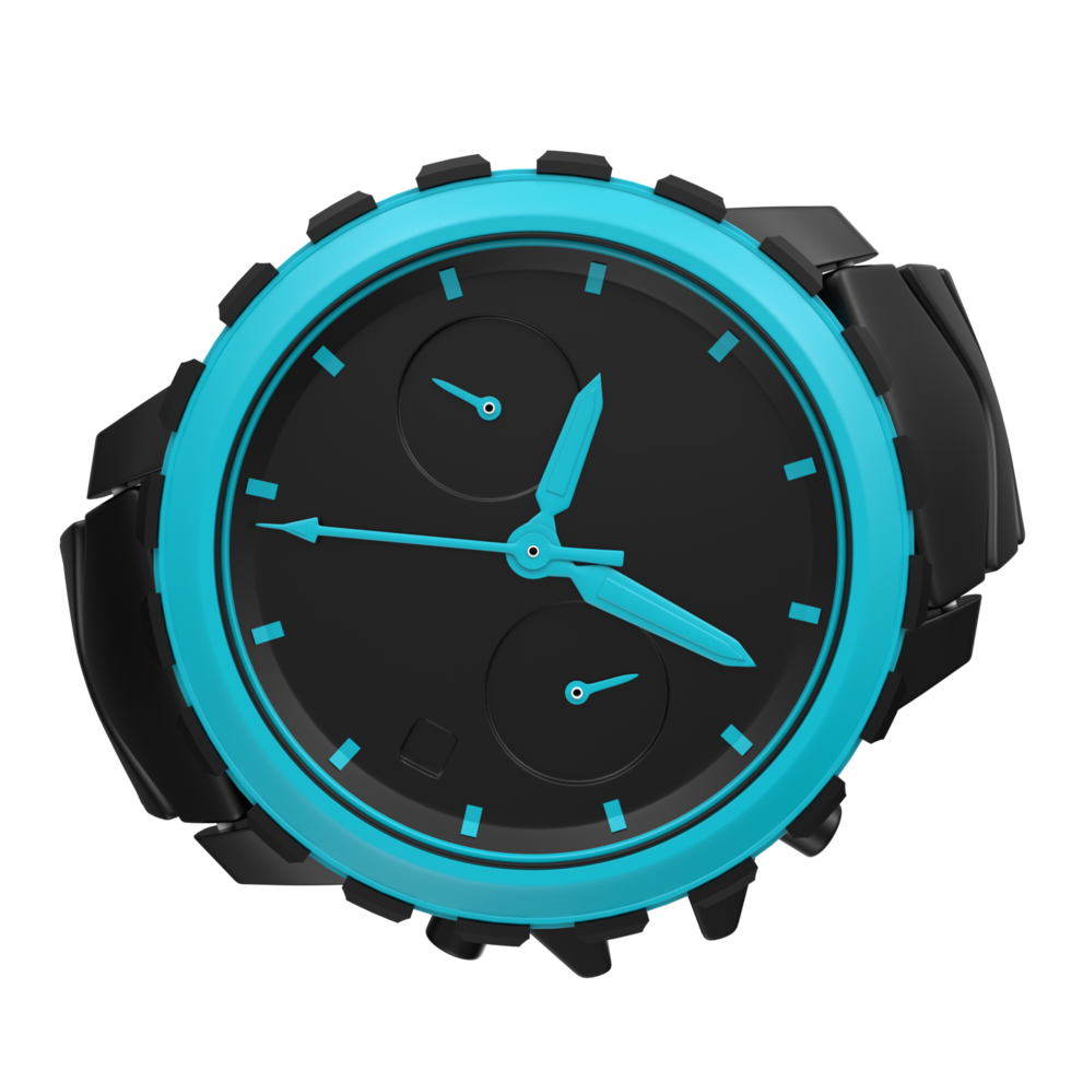Watch isolated on transparent png