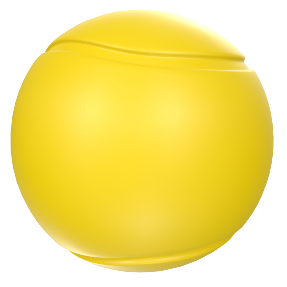 bola de tênis isolado em transparente png