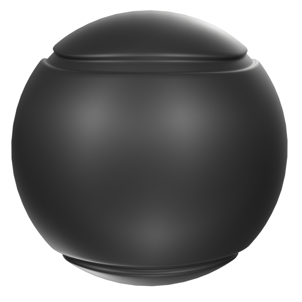 Tennisball isolated on transparent png