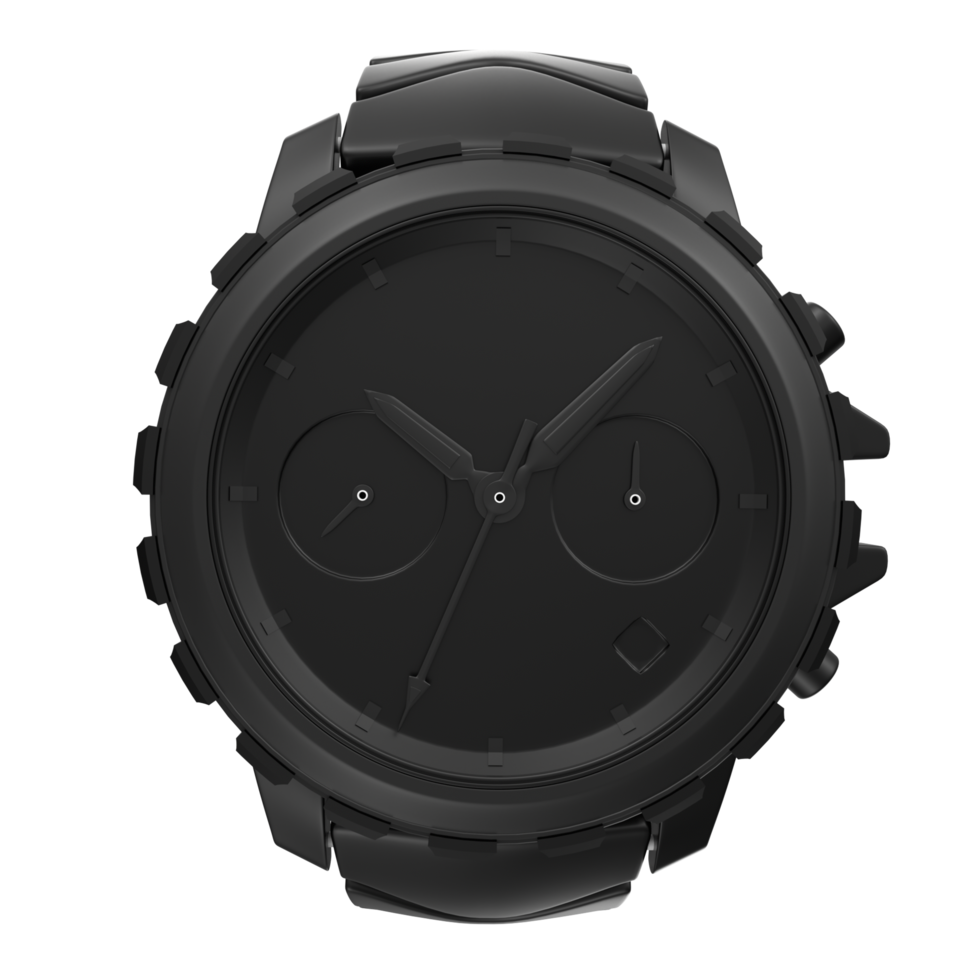 Watch isolated on transparent png