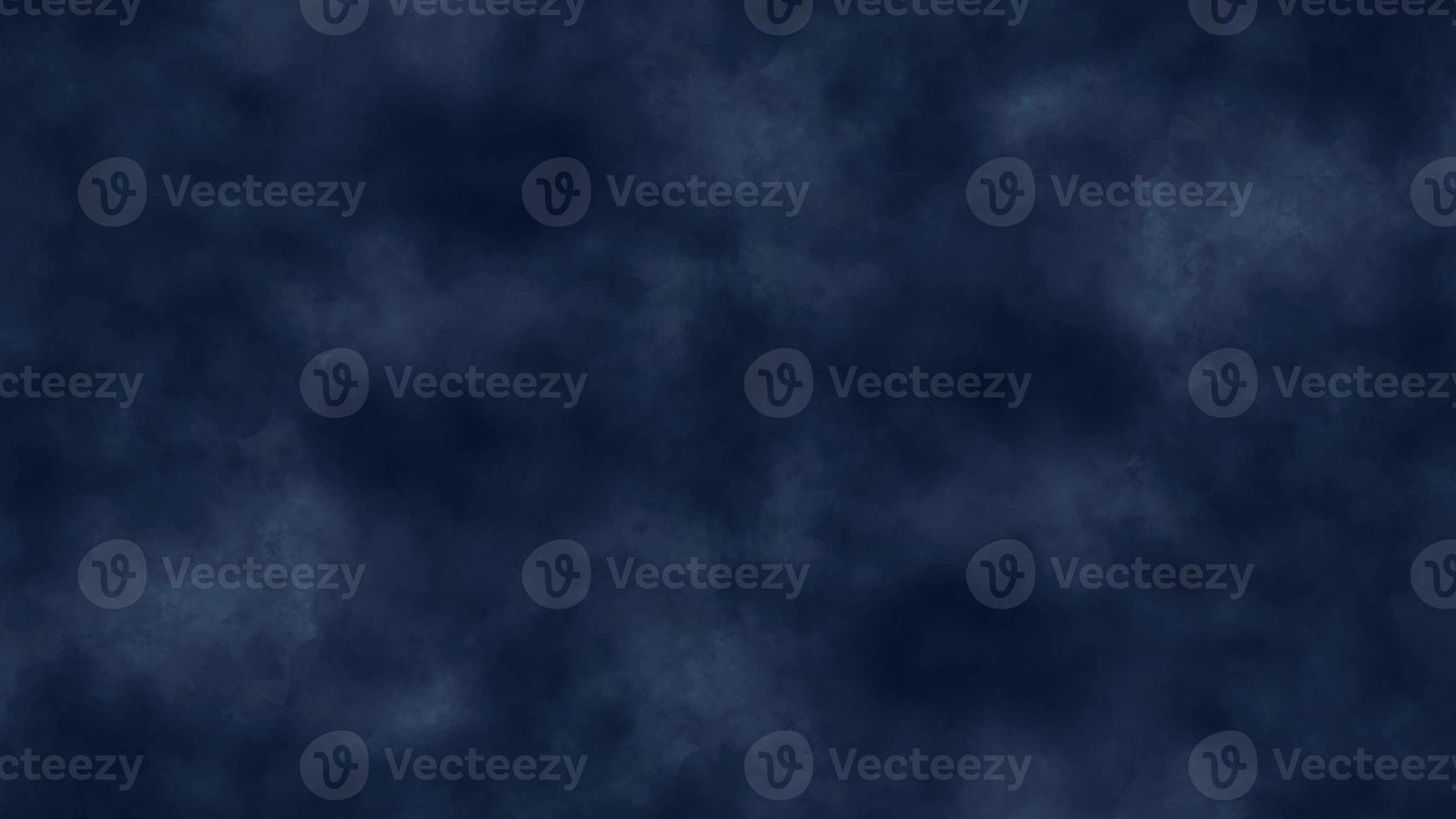 dark blue smoke background, navy blue watercolor and paper texture. beautiful dark gradient hand drawn by brush grunge background. watercolor wash aqua painted texture close up, grungy design. photo