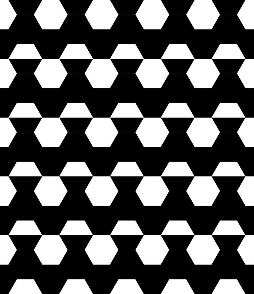 black and white geometric pattern vector