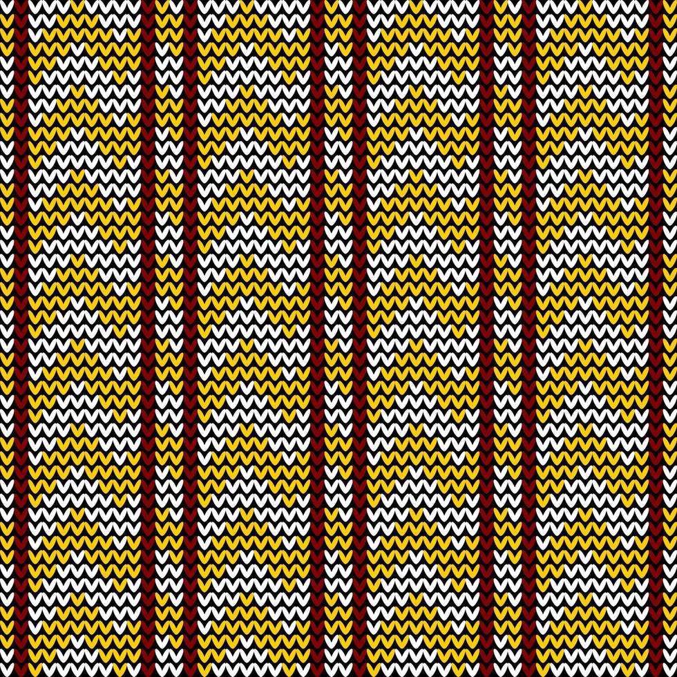 yellow and white seamless knitted patterns background vector