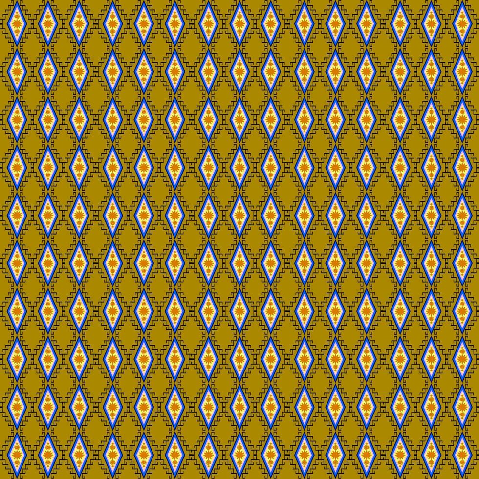 seamless geometric ethnic pattern background vector