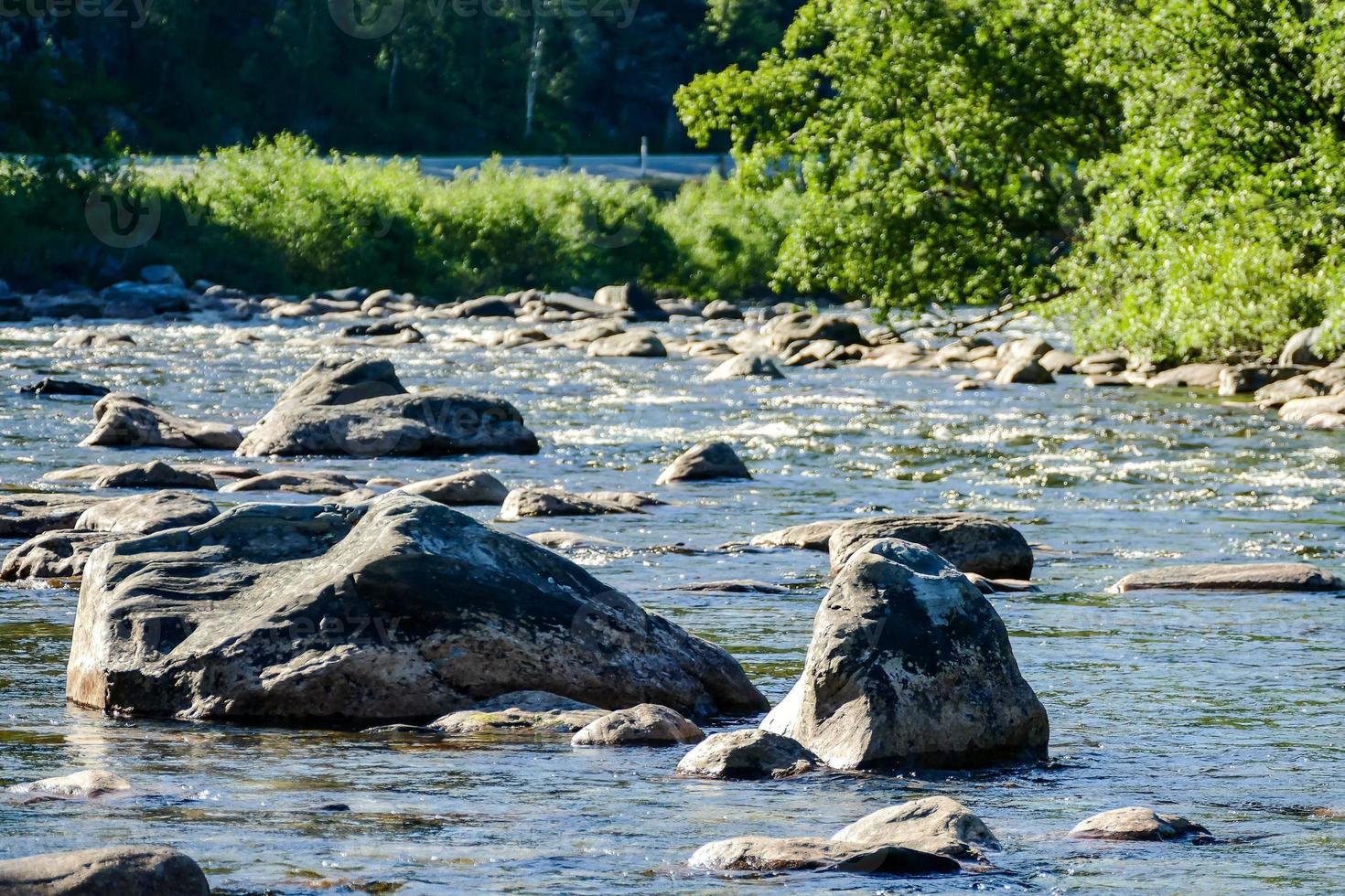 Landscape in Sweden, Europe photo