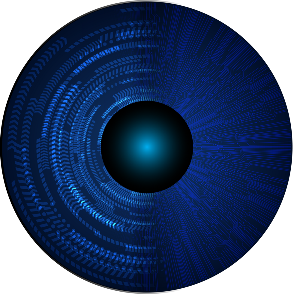 Modern Technology Eye Crop-out png