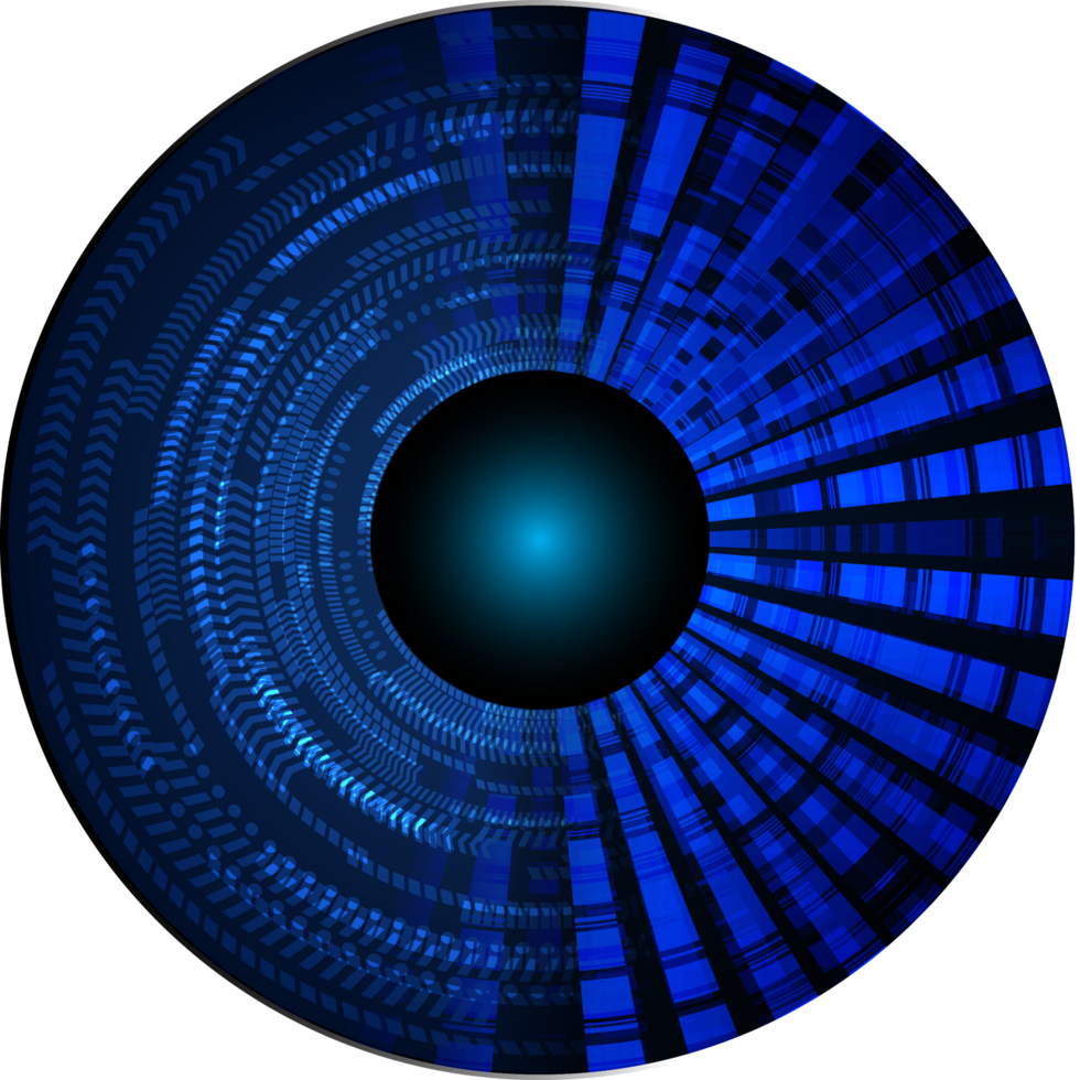 Modern Technology Eye Crop-out png