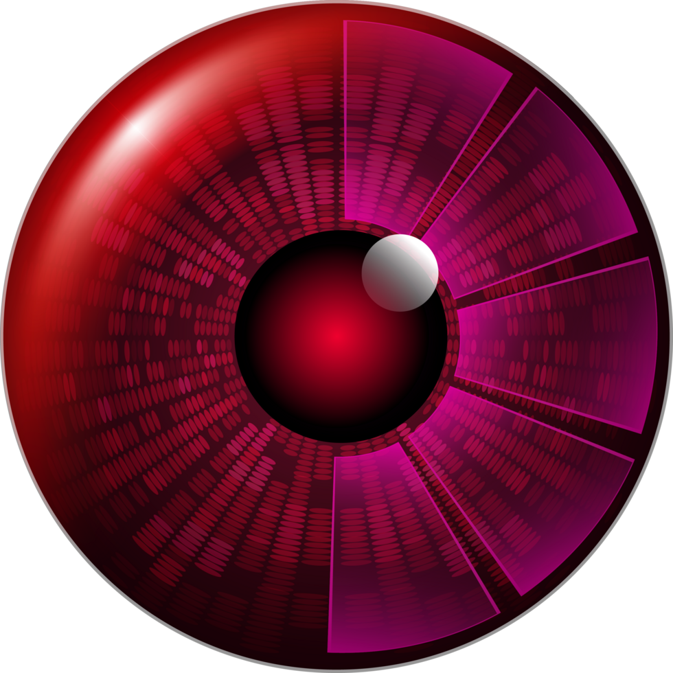 Modern Technology Eye Crop-out png