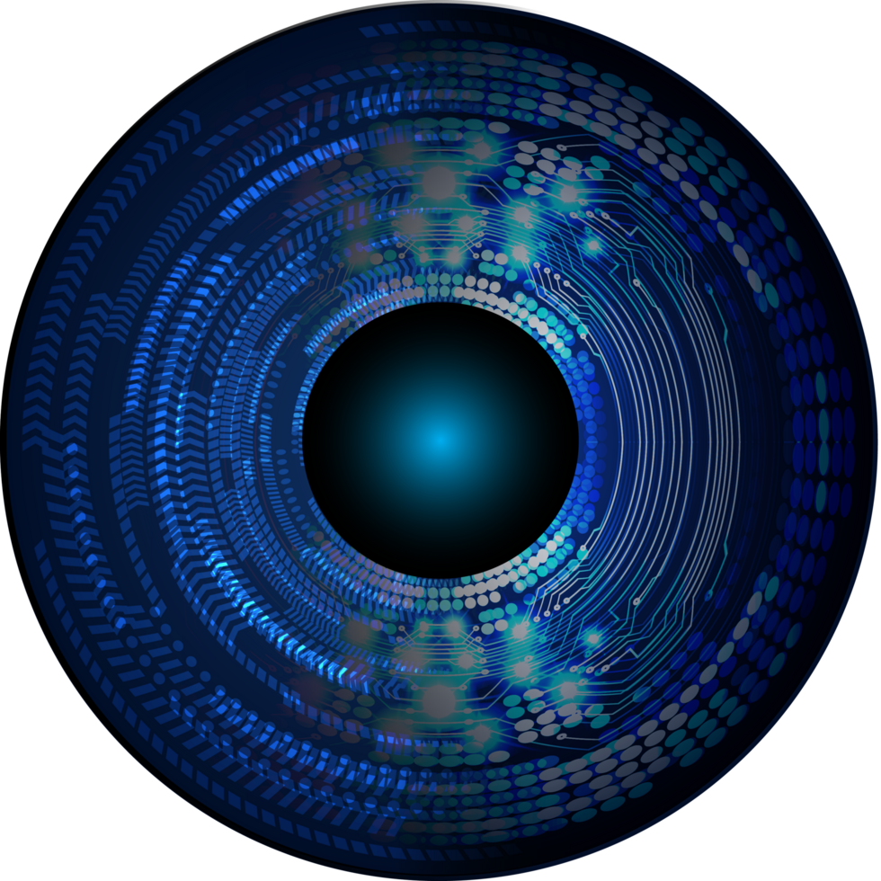 Modern Technology Eye Crop-out png