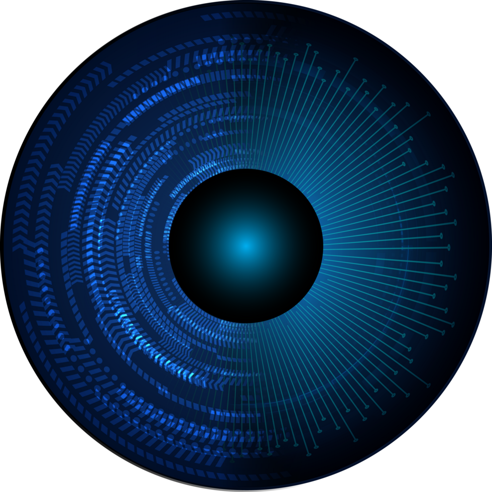 Modern Technology Eye Crop-out png