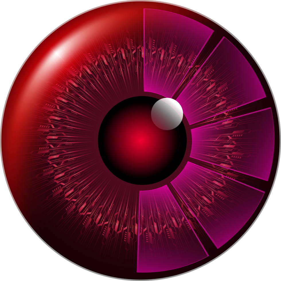 Modern Technology Eye Crop-out png