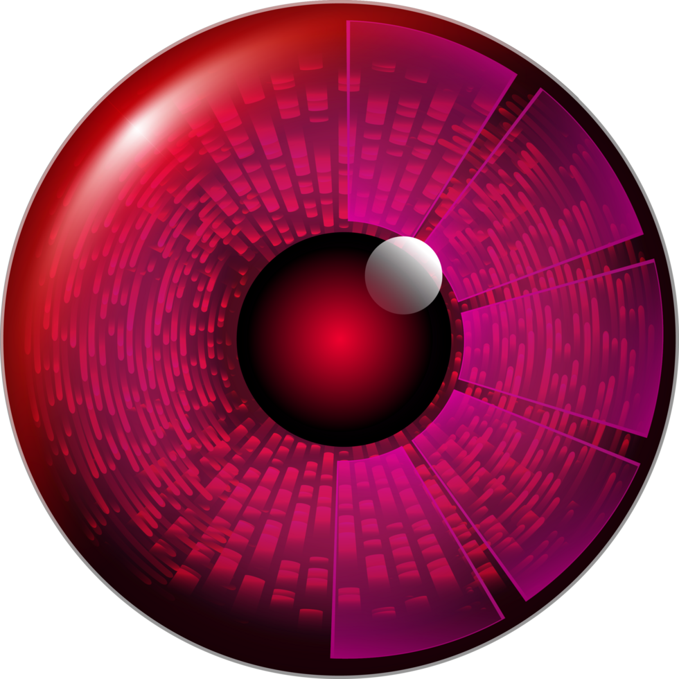 Modern Technology Eye Crop-out png